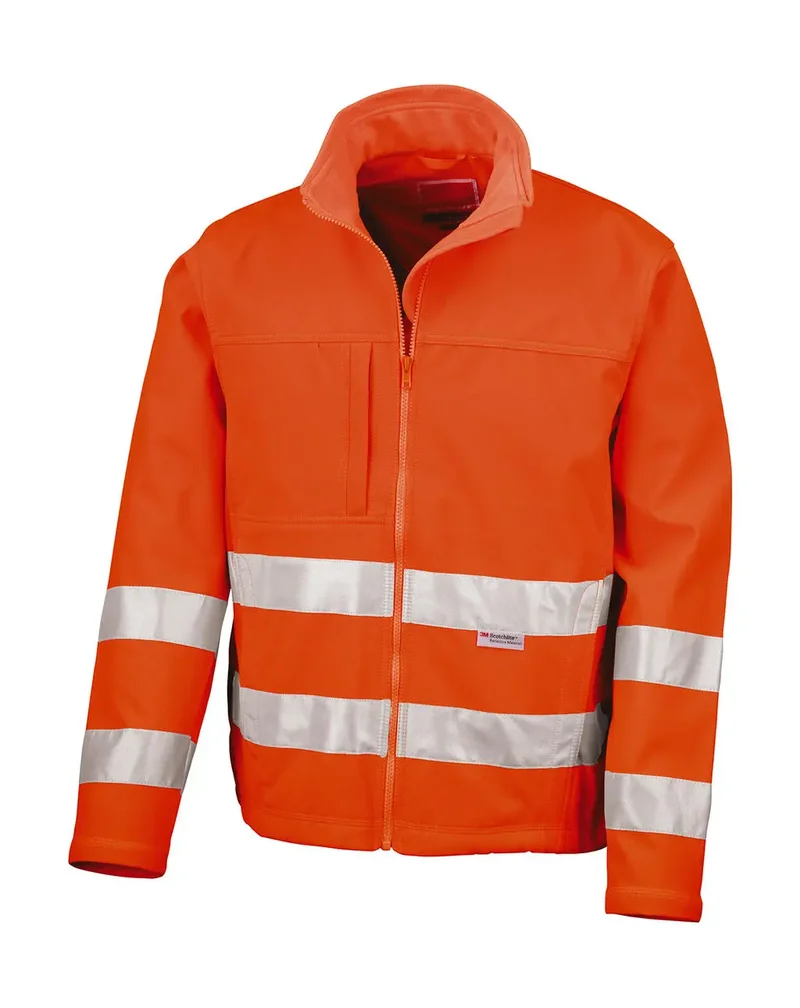 Hochsichtbare Softshell-Jacke