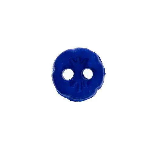 Puppenknopf Blau – Kunststoffknopf KP-001