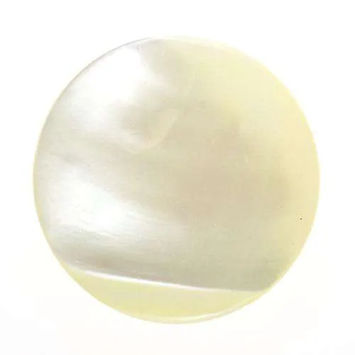 Perlmuttknopf Natur Creme/Natur Öse – PL-101