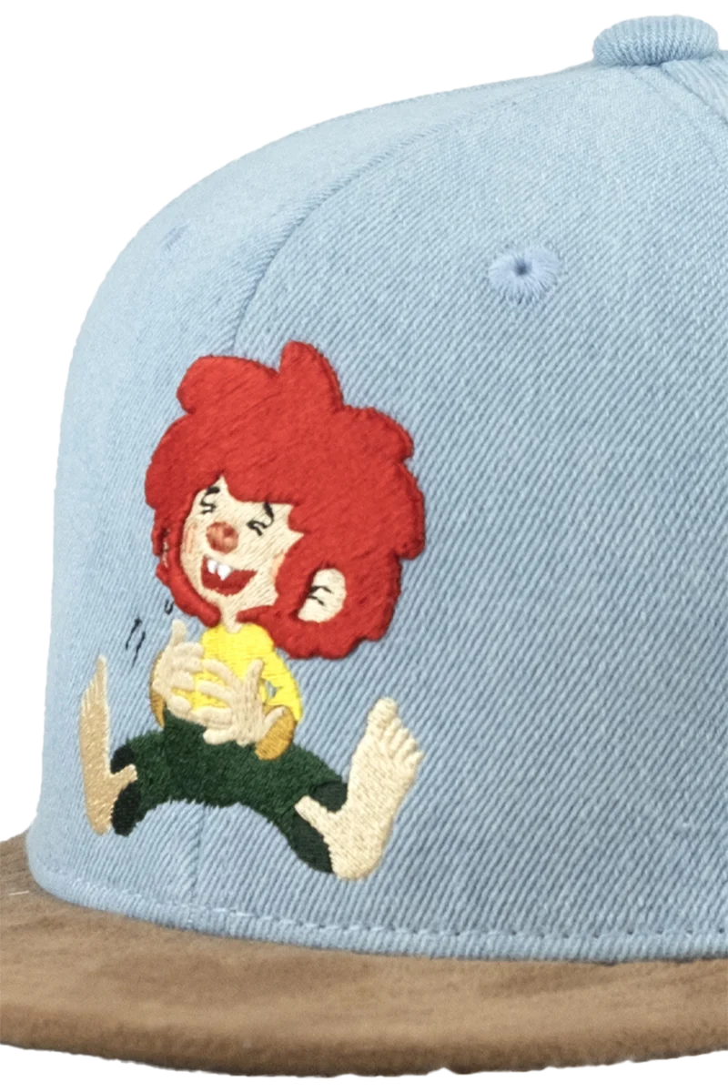 Kinder Cap 'Pumuckl V2' aus Denim