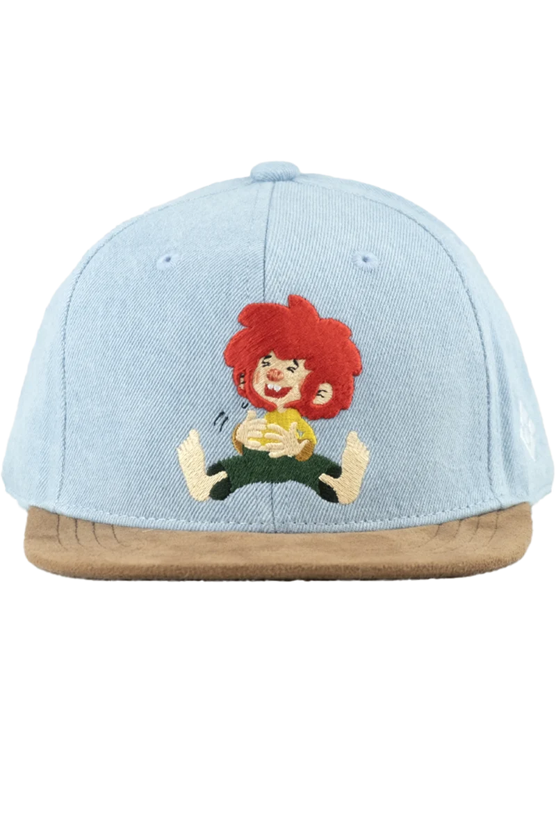 Kinder Cap 'Pumuckl V2' aus Denim