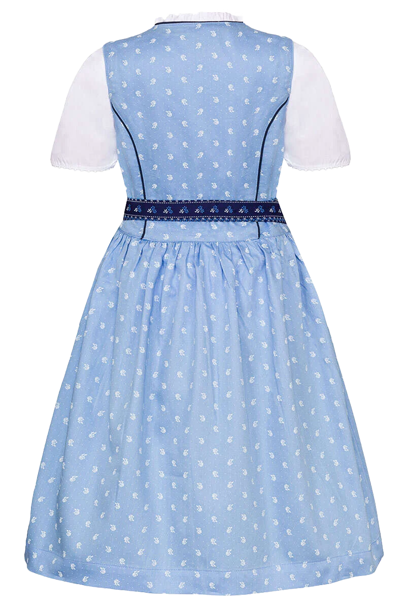 Kinder Baumwolldirndl mit Bluse