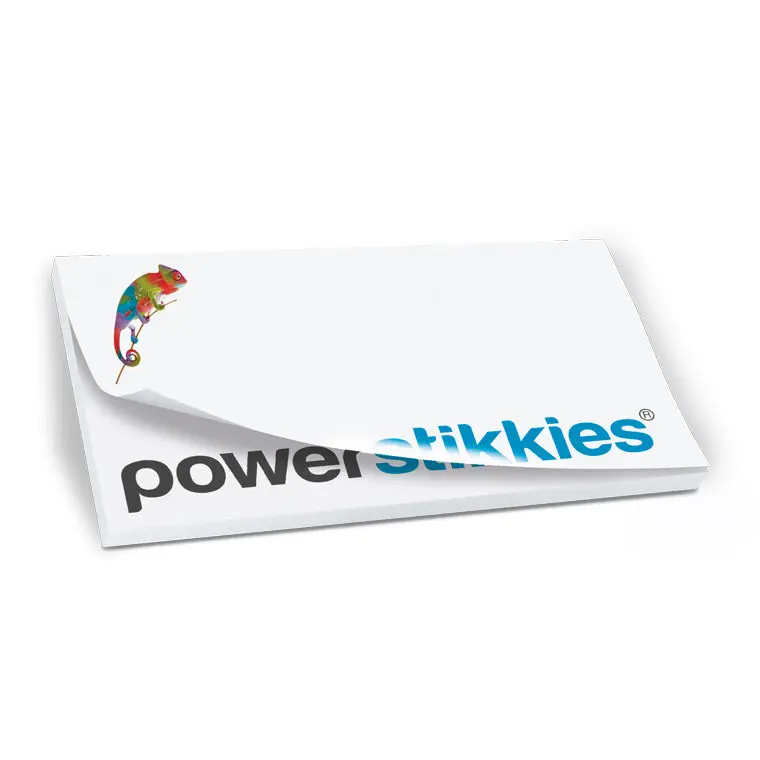 PowerStikkies Haftnotizen 134 x 70 mm - 50 Blatt - Kompakte und vielseitige Notizzettel
