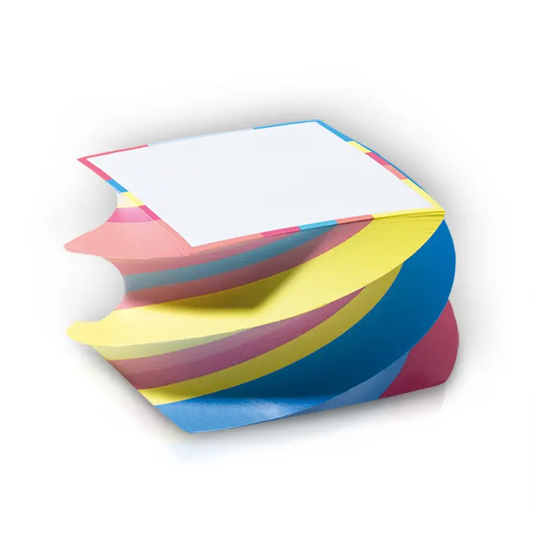 Spiralquader 95x95x59 mm - Vielseitiger Notizblock für tägliche Notizen