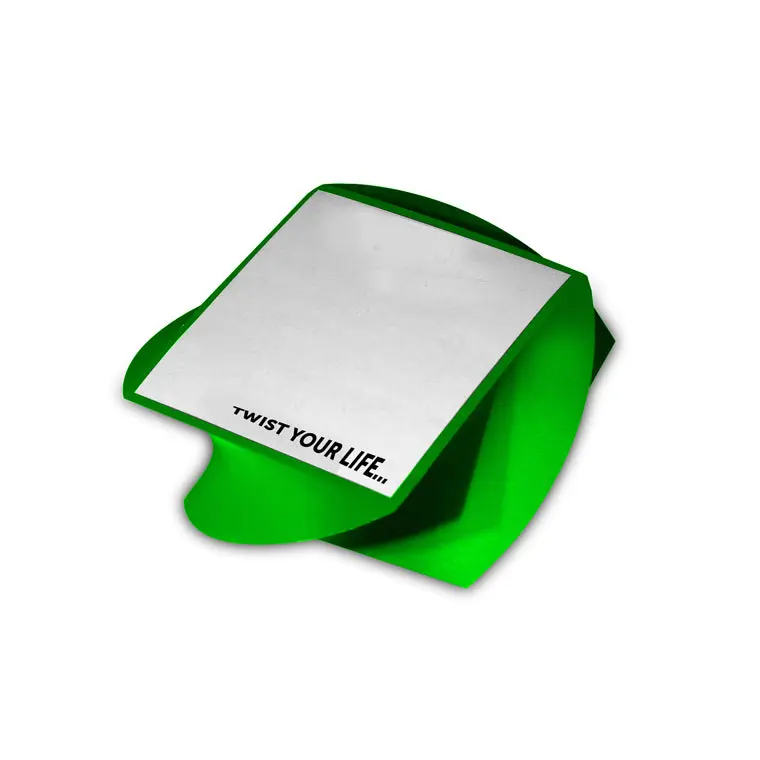 Spiralquader 95x95x39 mm - Praktischer Notizblock für Büro und Alltag