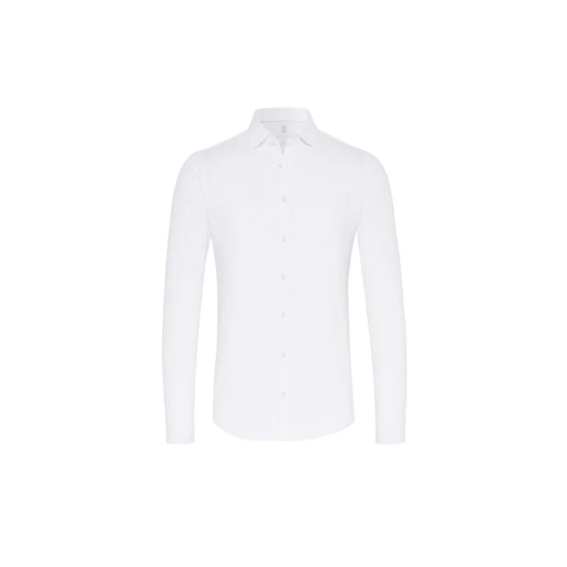 DESOTO Herren Jerseyhemd - Bügelfrei solid White 3XL