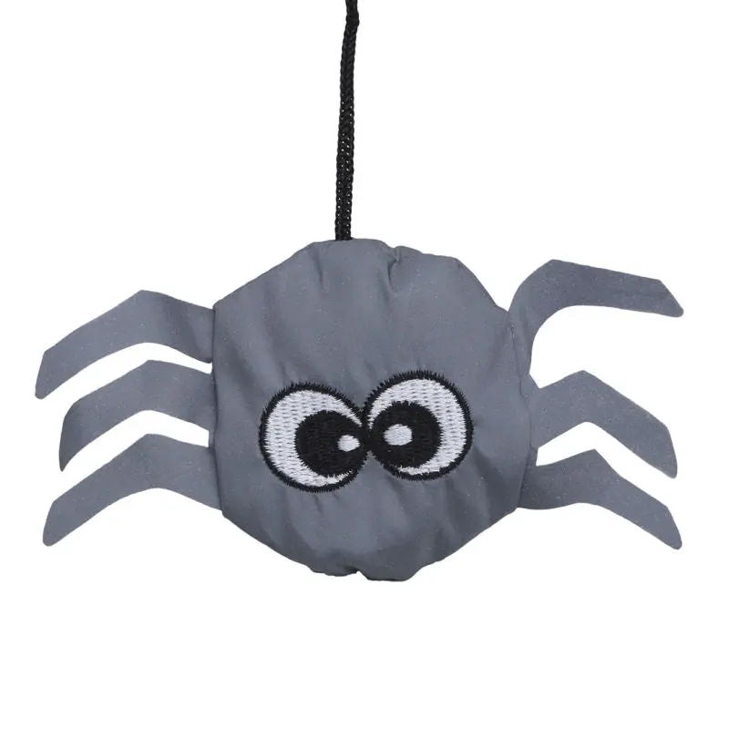 ReflexMonsta Susi Spinne Silber - Spinnenthema Sicherheitsreflektor