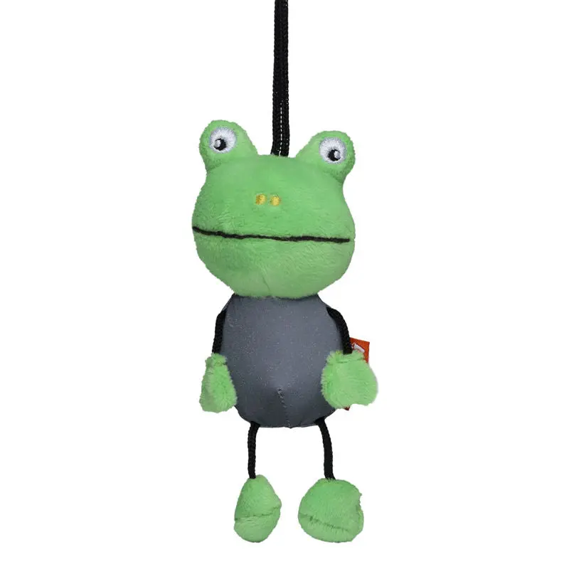MiniFeet Reflex-Frosch Hellgrün - Sicherheitsreflektor in Froschform