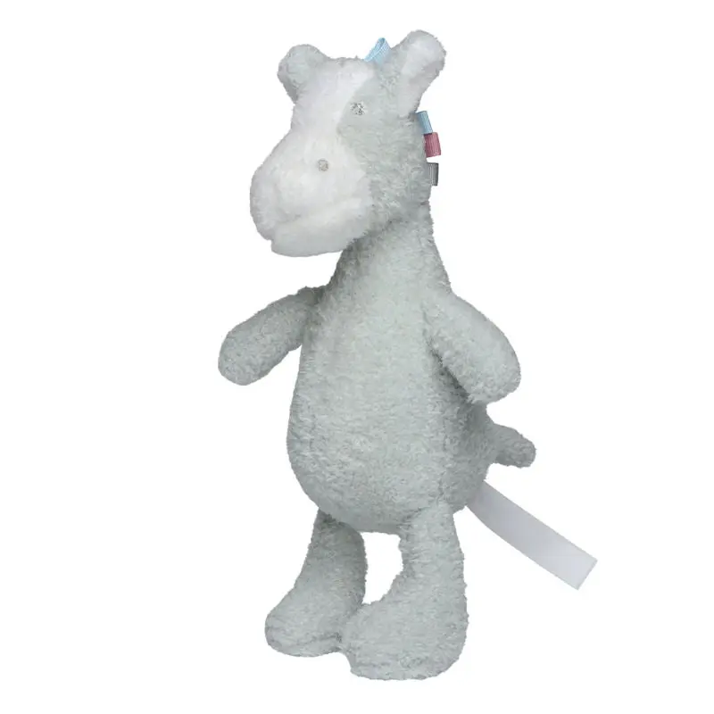 MiniFeet Esel Mika - Grau Plüschesel Kuscheltier Weich & Liebenswert Geschenkidee