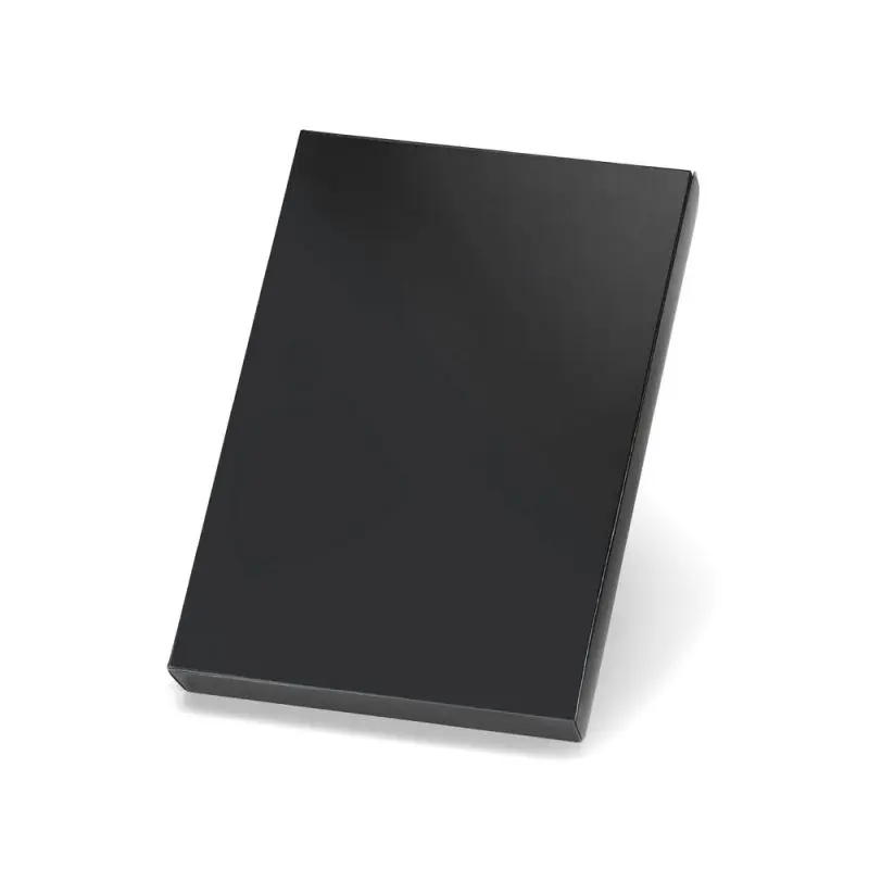 LONE Doppelter Kartenhalter aus Metall & PU - Elegantes Schwarz
