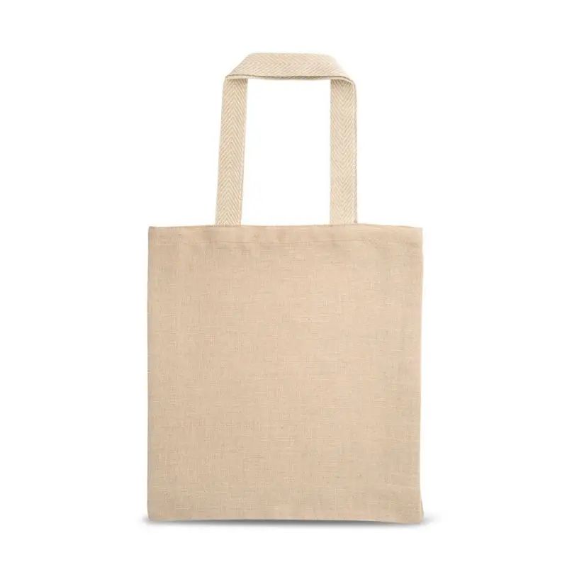 Natürliche PADOVA Juco Tragetasche (275 g/m²) mit Innentasche aus 100% Baumwolle (120 g/m²) – Nachhaltige und stilvolle Tasche