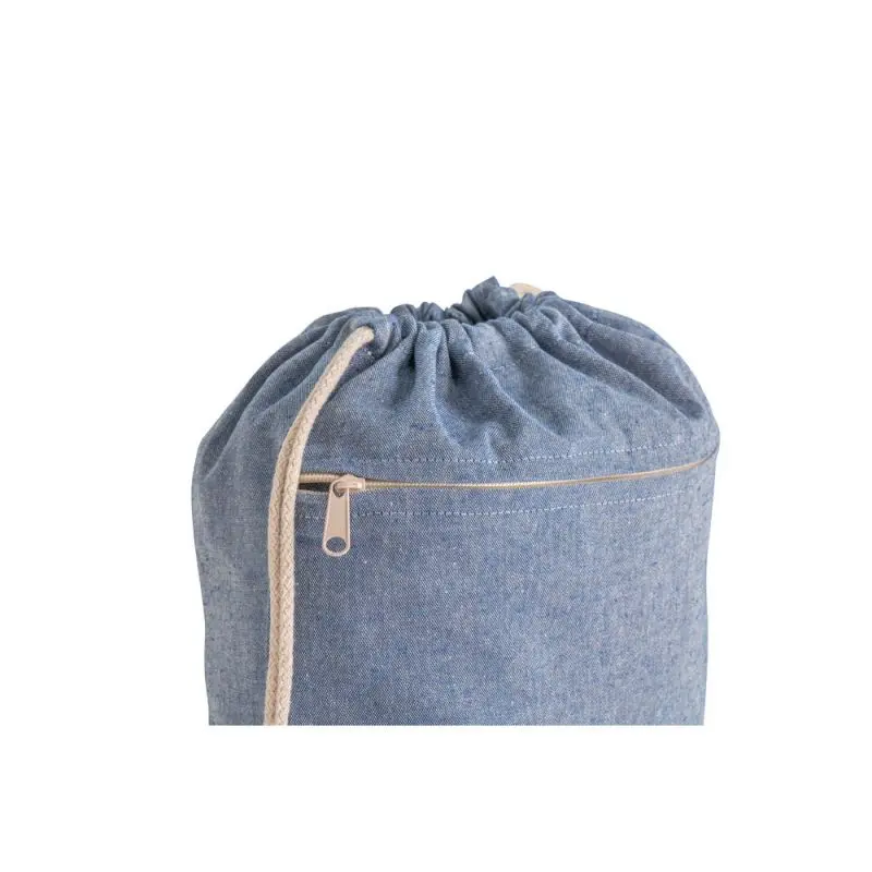 CHANCERY Turnbeutel aus recycelter Baumwolle (140 g/m²) - Blau, Nachhaltig und stilvoll
