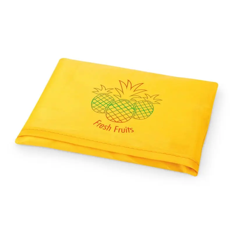 Gelbe FOLA Faltbare Tragetasche aus Polyester (190T) - Praktisch und platzsparend