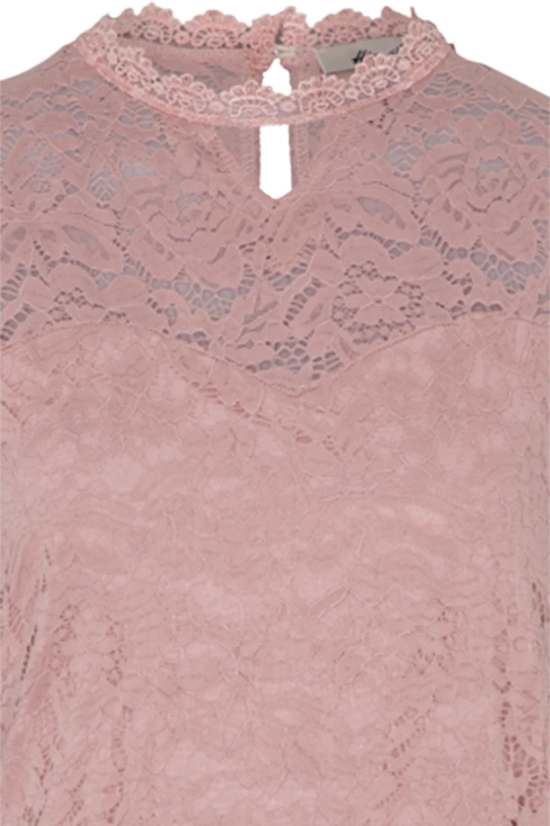 Damen Spitzen-Trachtenshirt ärmellos