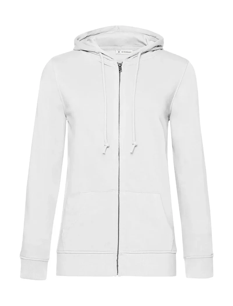 Bio Damen Hoodie mit Reißverschluss