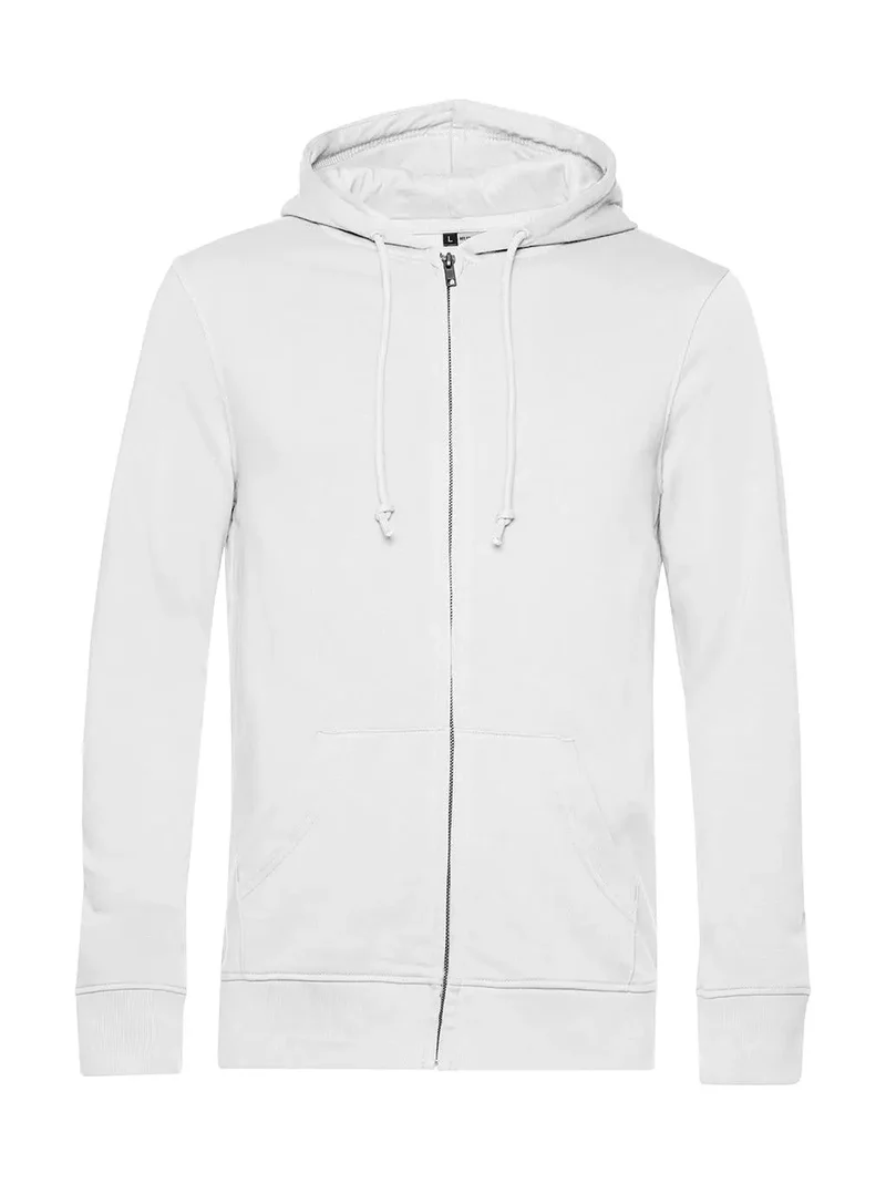 Bio Inspirierender Kapuzenpullover mit Reißverschluss