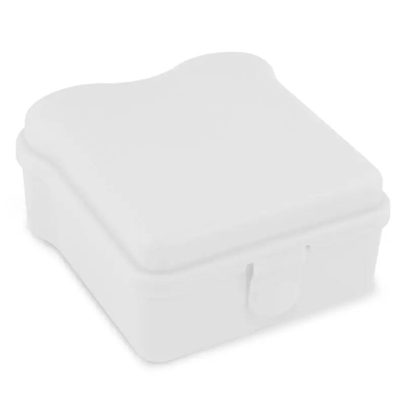 Sandwich Bread Box in White - Compact, Stylish, and Practical Sandwich Container