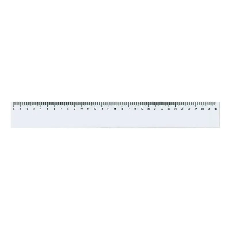 Weißes Lineal, 30 cm – Präzises und vielseitiges Messwerkzeug