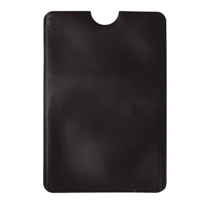Soft Anti-Skim Kartenhalter in Schwarz - Sicher & Flexibel