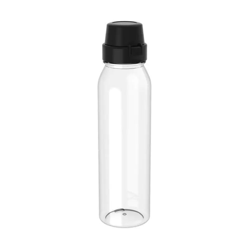 Transparente Trinkflasche Active School, 650 ml - Perfekte Wasserflasche für den Schulalltag