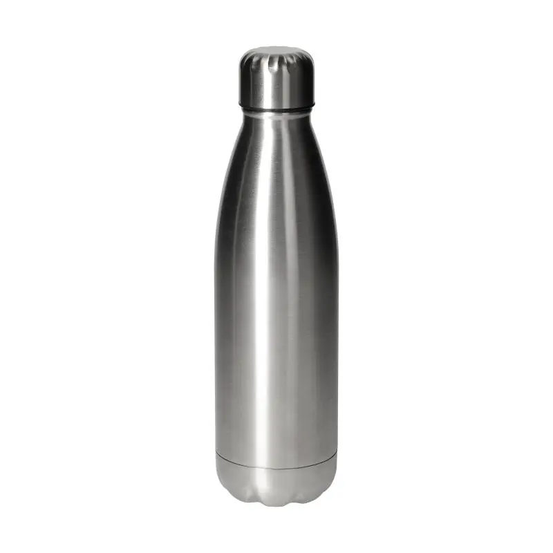 Colare Edelstahl-Wasserflasche 700 ml, Einwandig - Silber