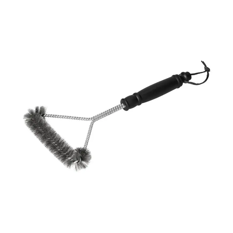 Clean Deluxe Grillbürste – Robustes Reinigungszubehör in Silber-Schwarz