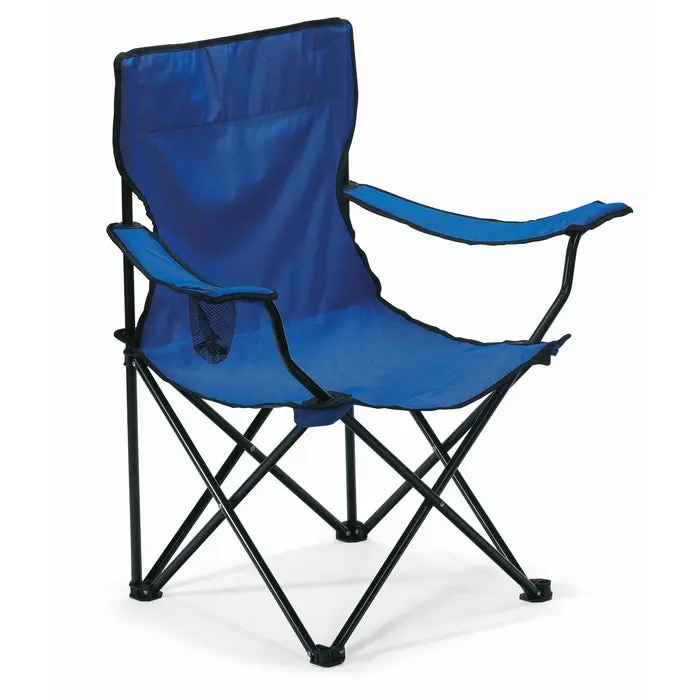 EASYGO Camping/Strandstuhl in Blau – Bequem & Praktisch für Unterwegs