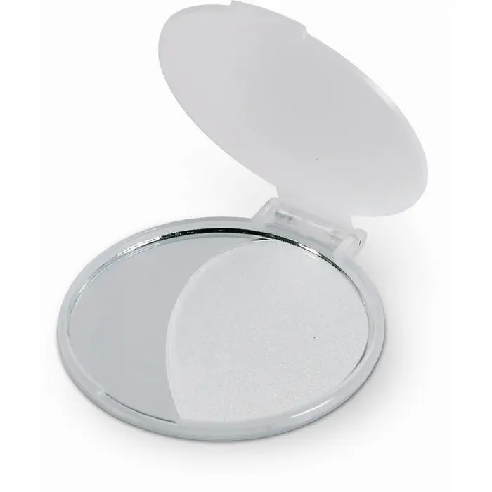 MIRATE Kosmetikspiegel - Klares Weiß, Hochwertiger Schminkspiegel für Make-up