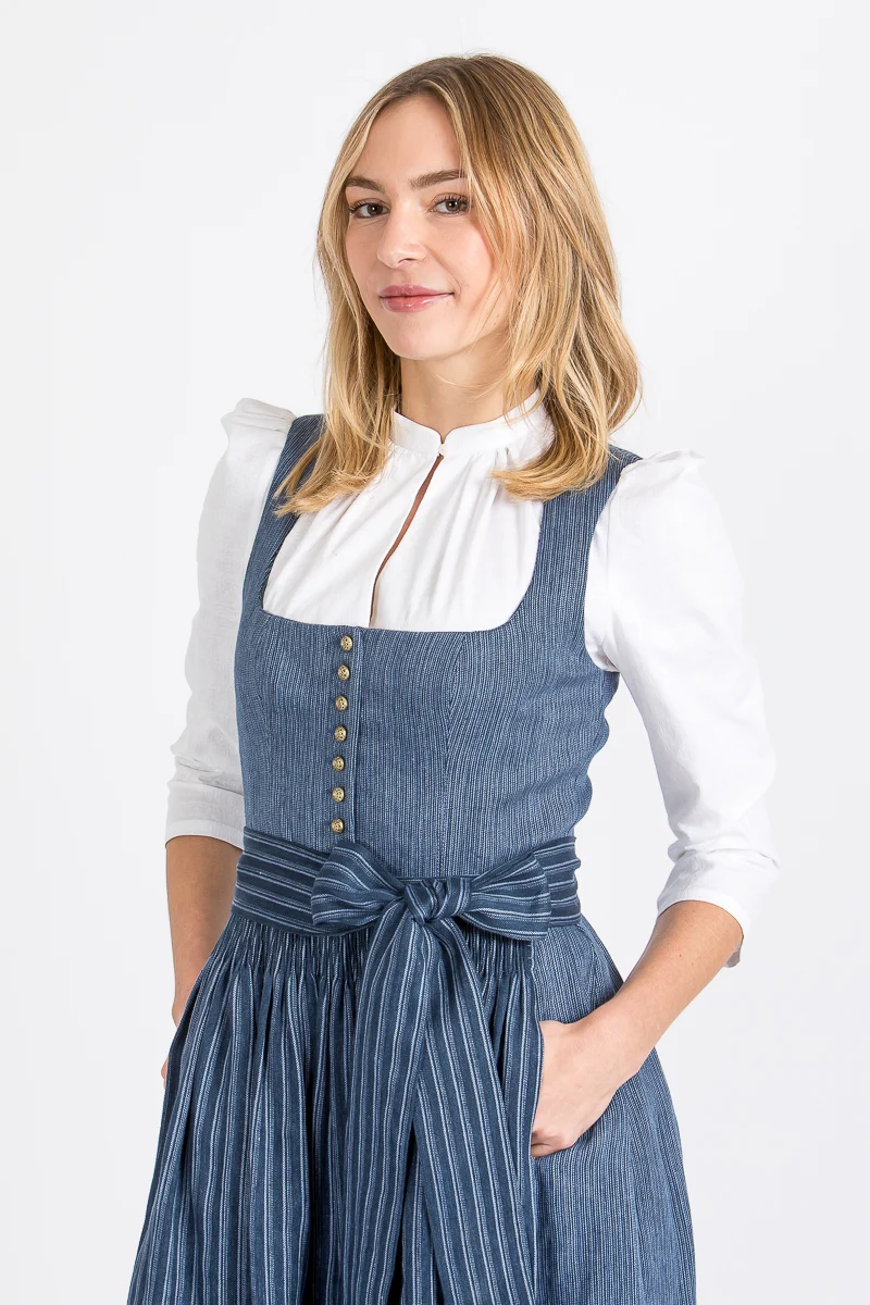 Gottseidank Dirndlbluse Done eierschale