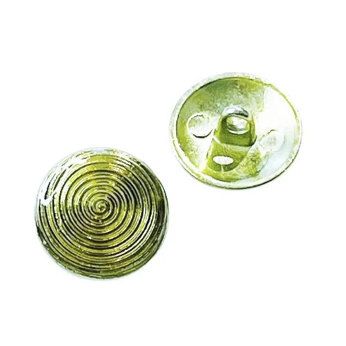 Metallknopf Silber-Gold – Öse MK-411