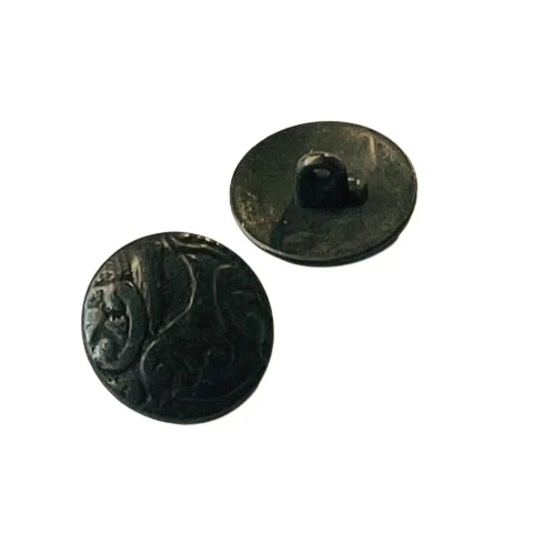 Metallknopf Schwarz – Trachtenknopf MK-12