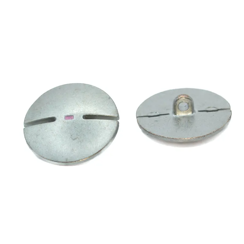 Metallknopf Silber – Öse MK-167-SILBER-ROSA