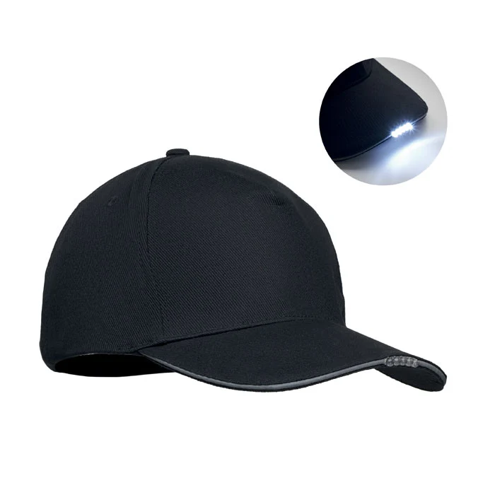5-Panel-LED-Baumwollkappe 220gr/m²