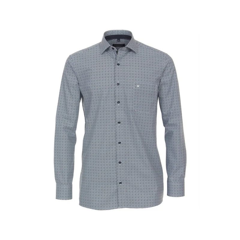 Casa Moda Langarm FreizeitHemd Blau