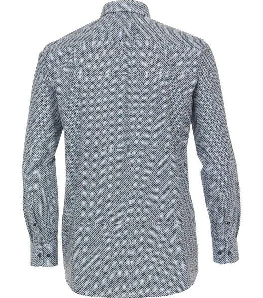 Casa Moda Langarm FreizeitHemd Blau
