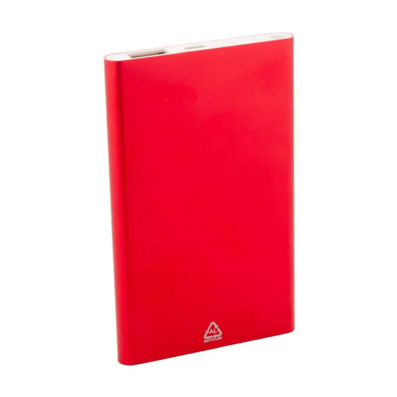 Kompakte Energie: RaluFour Powerbank – Leistungsstark und stilvoll in Rot