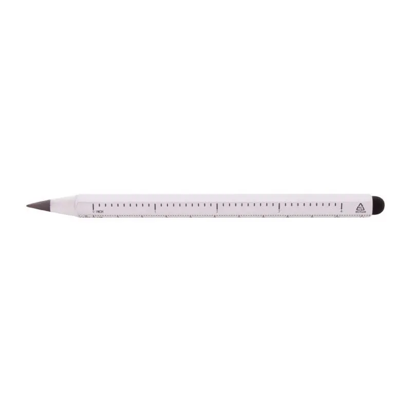 Ruloid Weißer Stift mit Linealfunktion - Tintenfrei & Innovativ