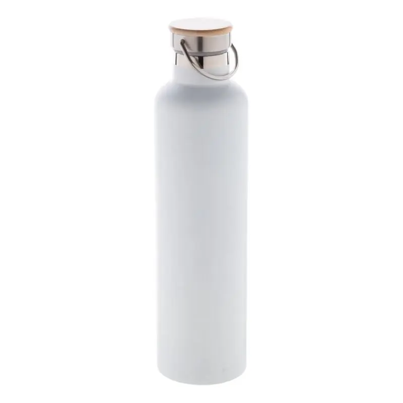 Weiß Manaslu XL 1000ml Vakuum-Isolierflasche für Extrembedingungen