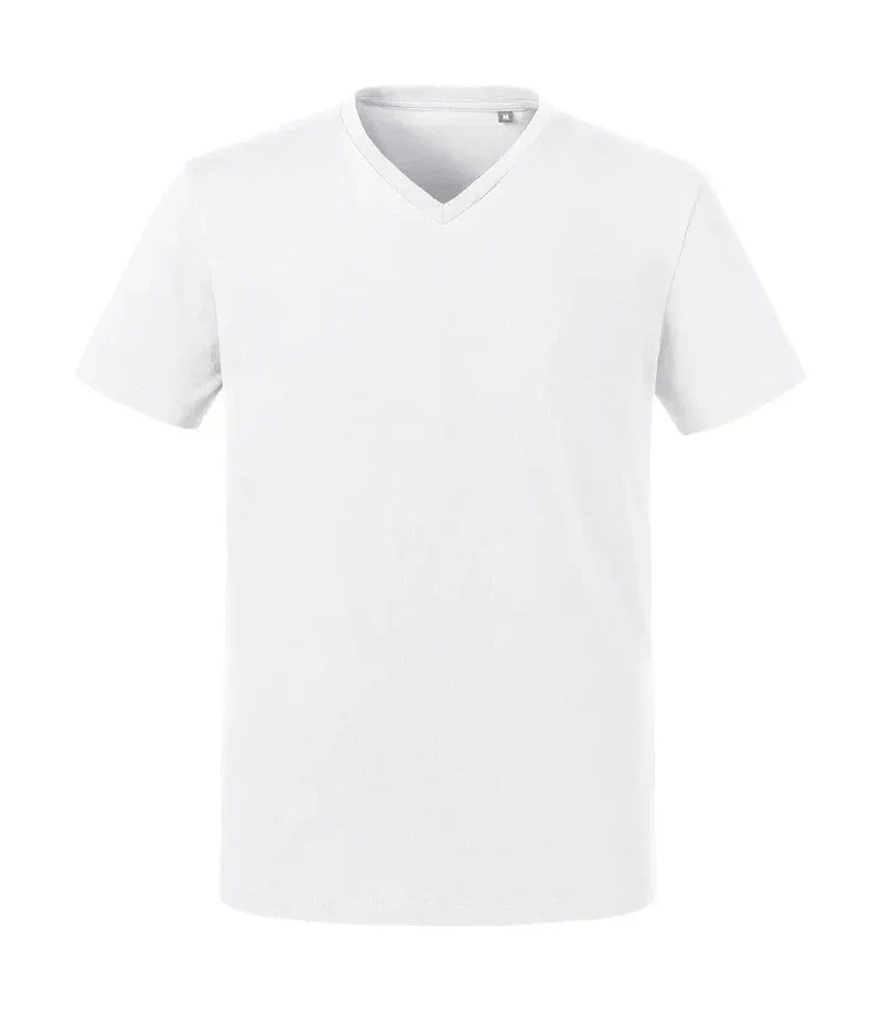 Herren Bio V-Ausschnitt T-Shirt aus 100% Baumwolle