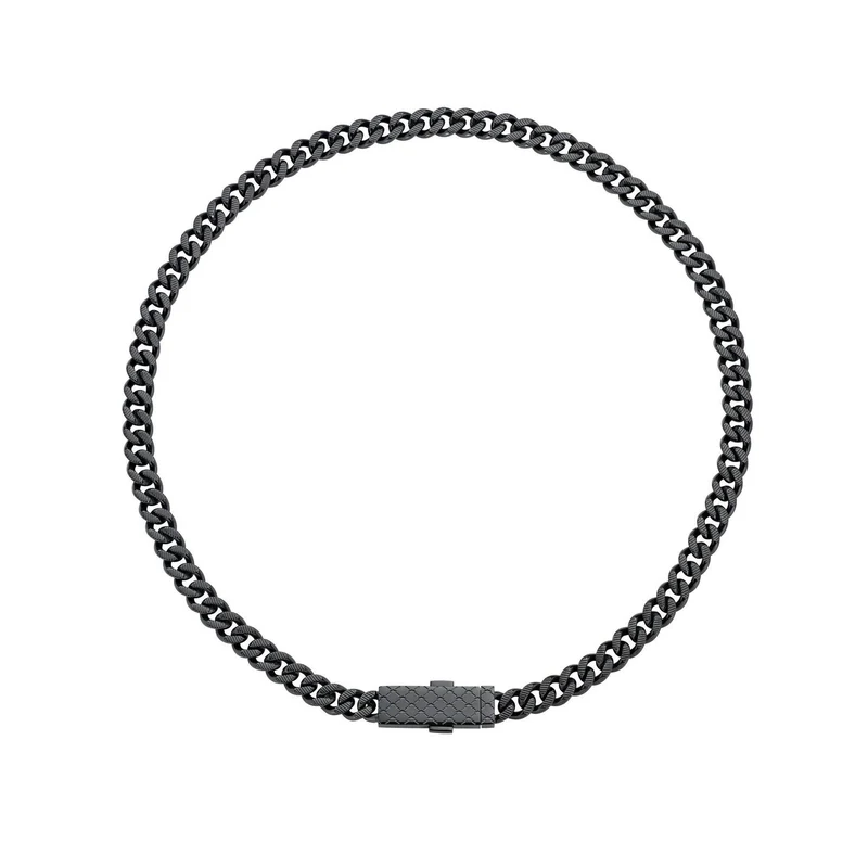 Aston Martin Halskette Herren AML ICON Edelstahl Schwarz MJIUF5NU1