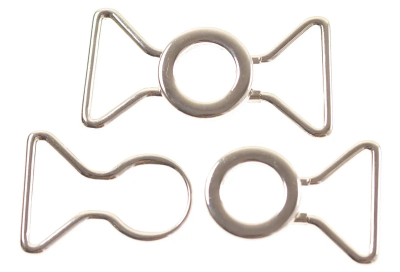 Einhängeschließe Gürtel Silberfarben 25 mm – Metallschnalle MPS-8