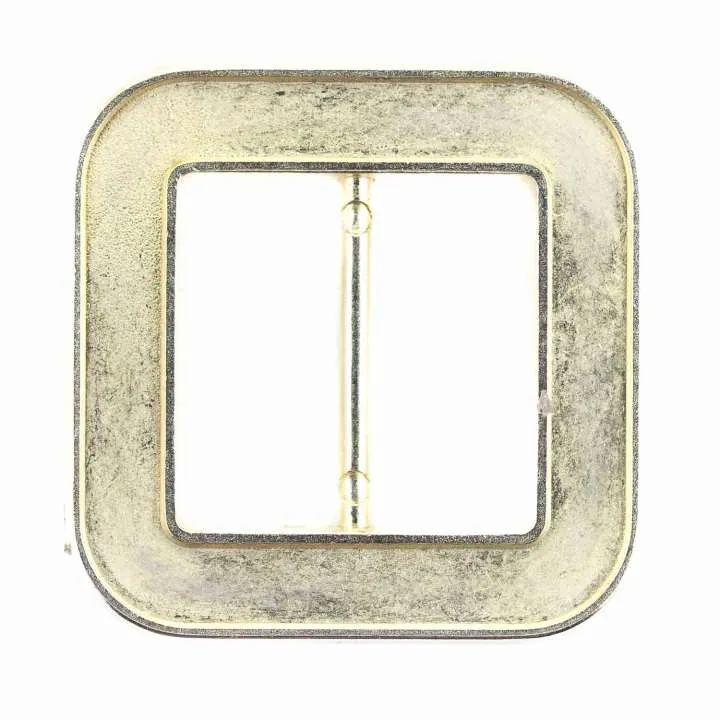 Gürtelschnalle ohne Dorn Goldfarben 20 mm – Metallschnalle SM-6