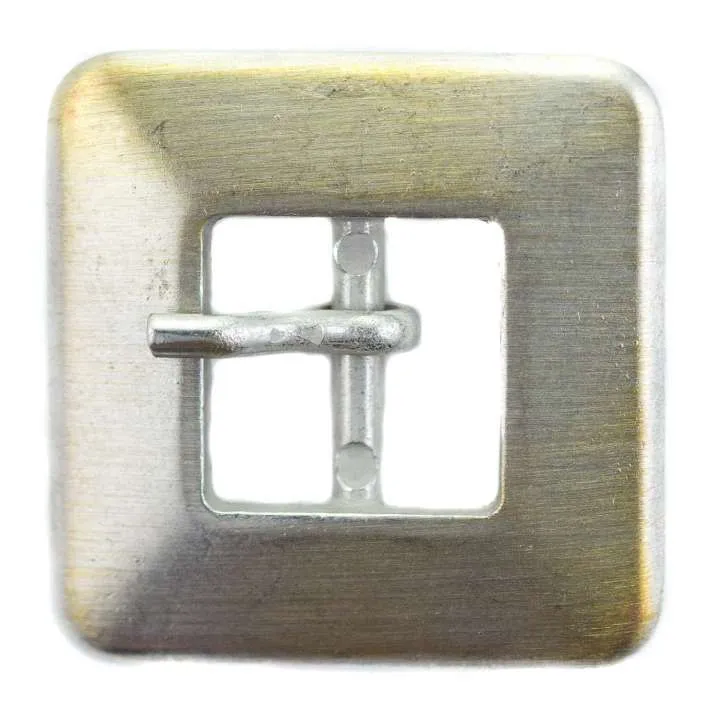 Gürtelschnalle mit Dorn Hell Gold 15/21 mm – Metallschnalle SM-11