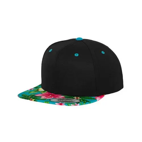 Farbenfrohe Hawaiian Snapback, sommerlich und stilvoll