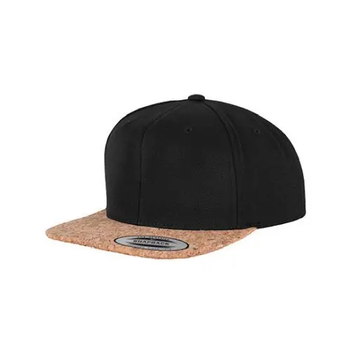 Cork Snapback Cap – Trendige Kappe mit Korkdetails für einen einzigartigen Look