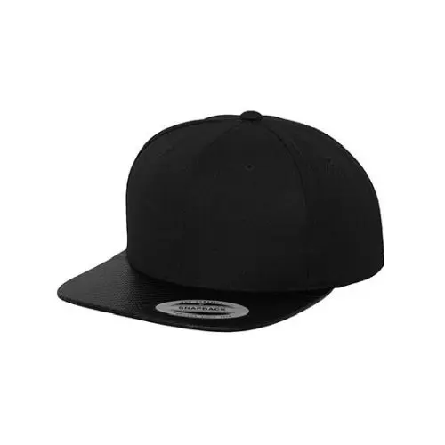 Moderne Carbon Snapback Cap, stilvoll und funktional