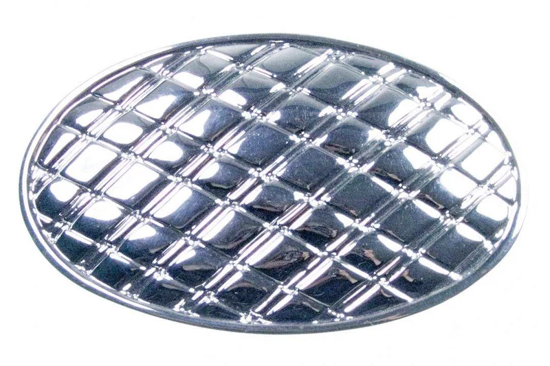 Gürtelschnalle Waffelmuster Silber – Metallschnalle SM-SO
