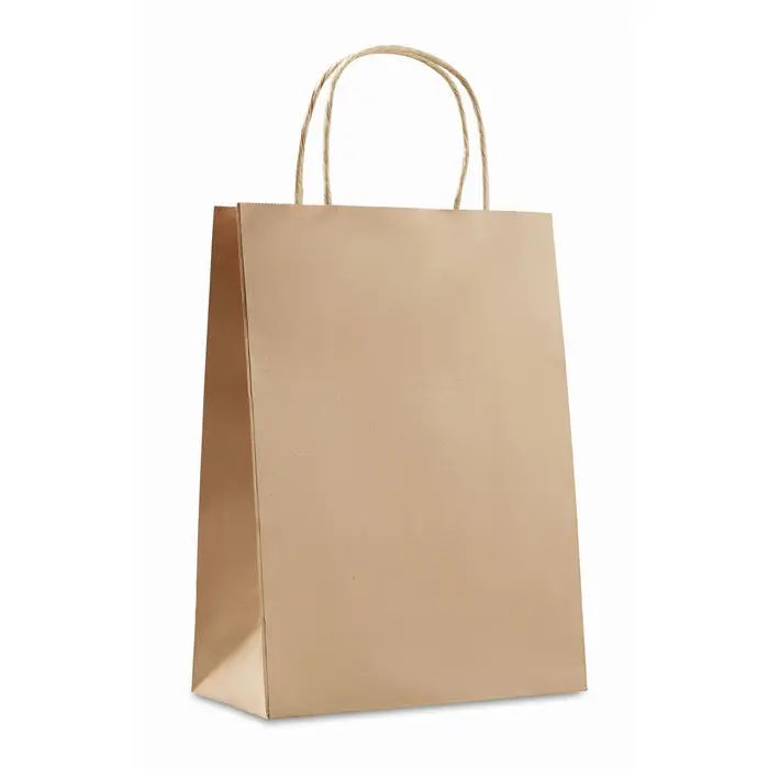 Papiertüte medium 150 g/m² PAPER MEDIUM - Beige Robuste und umweltfreundliche Tragetasche