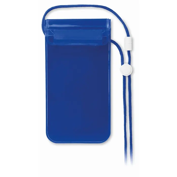 COLOURPOUCH Transparent Blaue Wasserfeste Smartphone Hülle - Sicher & Stilvoll