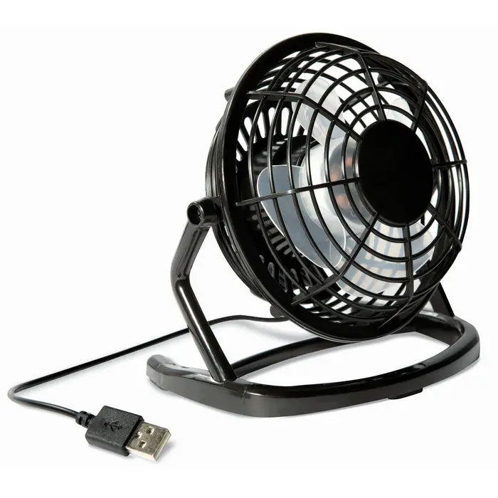 USB Ventilator AIRY - Schwarz, Leistungsstark & Kompakt